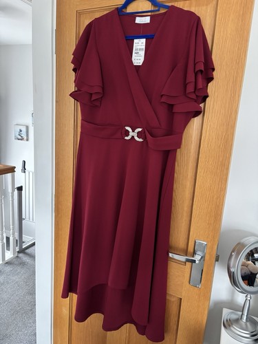 Quiz curve berry dress - berry, 20
