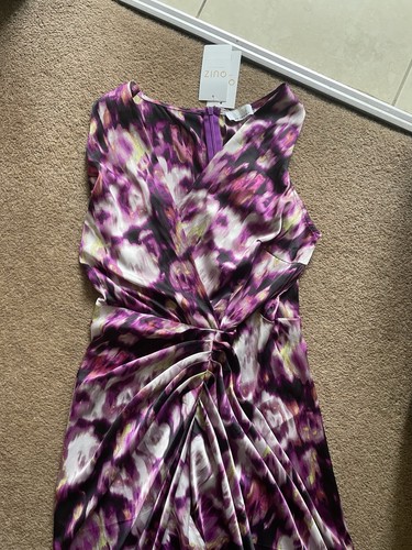 Quiz purple midi dress - purple,
