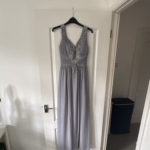 Quiz grey beaded sequin - grey,