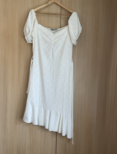 Quiz white sweetheart neck - quiz,