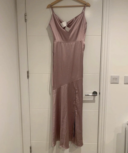 Quiz pink satin sleeveless - satin,