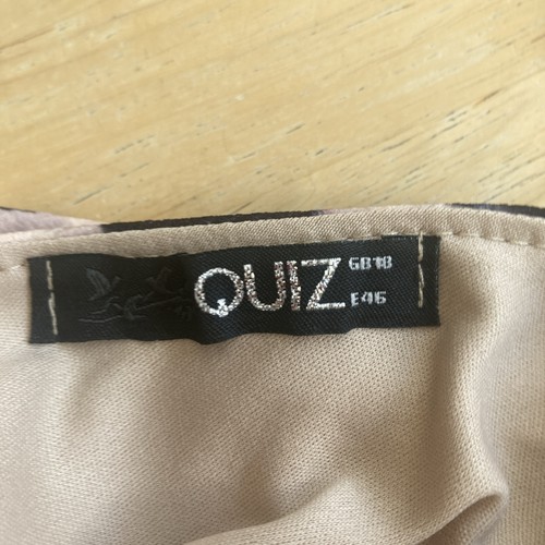 Beautiful quiz dress warn - beautiful,