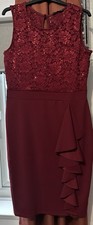 Quiz Women's Red Lace Sequin