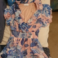 Quiz size 12 dress. Pink and