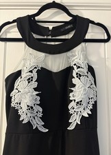 Quiz Black & White Lace