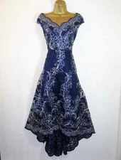 QUIZ FAB NAVY SILVER