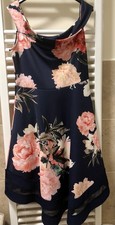 NWT Quiz UK14 Blue Floral Of