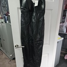 Quiz Pu wrap Midi Dress 16