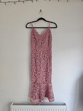 Quiz Pink Lace Strappy