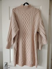 Quiz Pink Rose Jumper Dress
