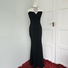 New Quiz Black  Silver Halter