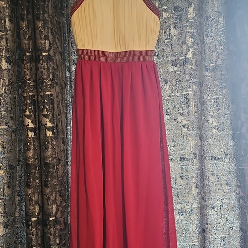 Quiz red beige sleeveless - quiz, red/beige