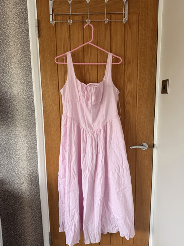Quiz baby pink cotton strappy - quiz,