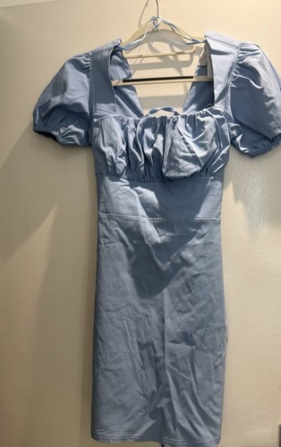 Blue quiz dress women size - blue,